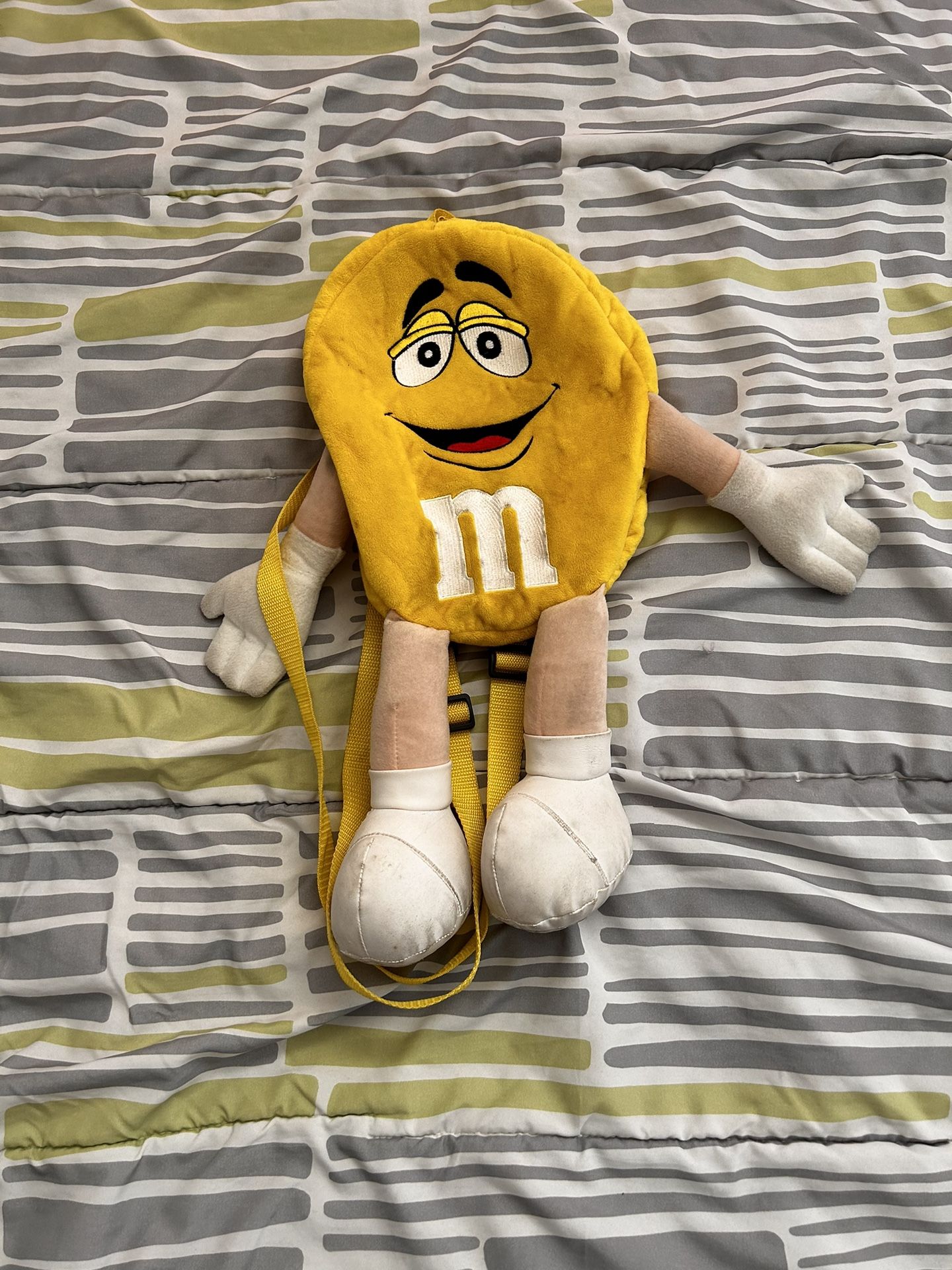 Yellow M&M Bag