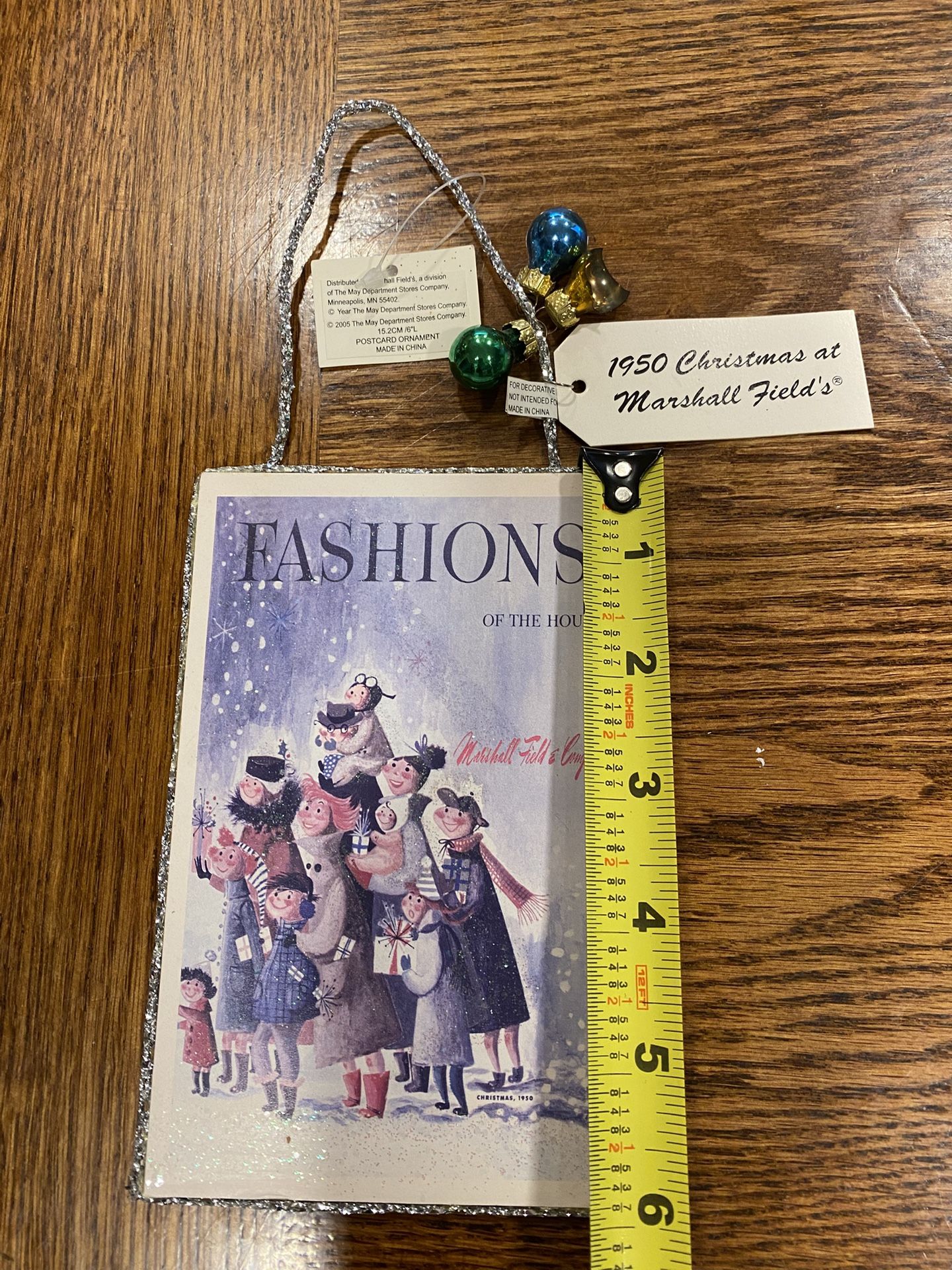 Marshall Fields ornament