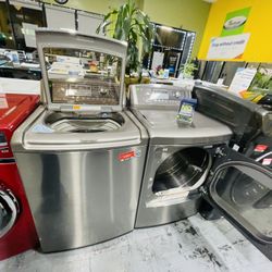 Washer And Dryer Refrigerator Stove