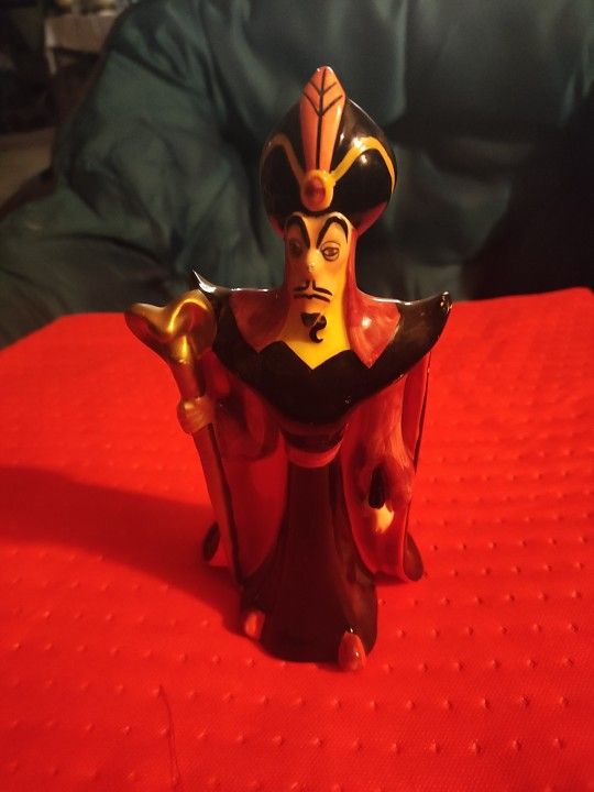 Vintage Disney Aladdin Figurine Jafar Japan