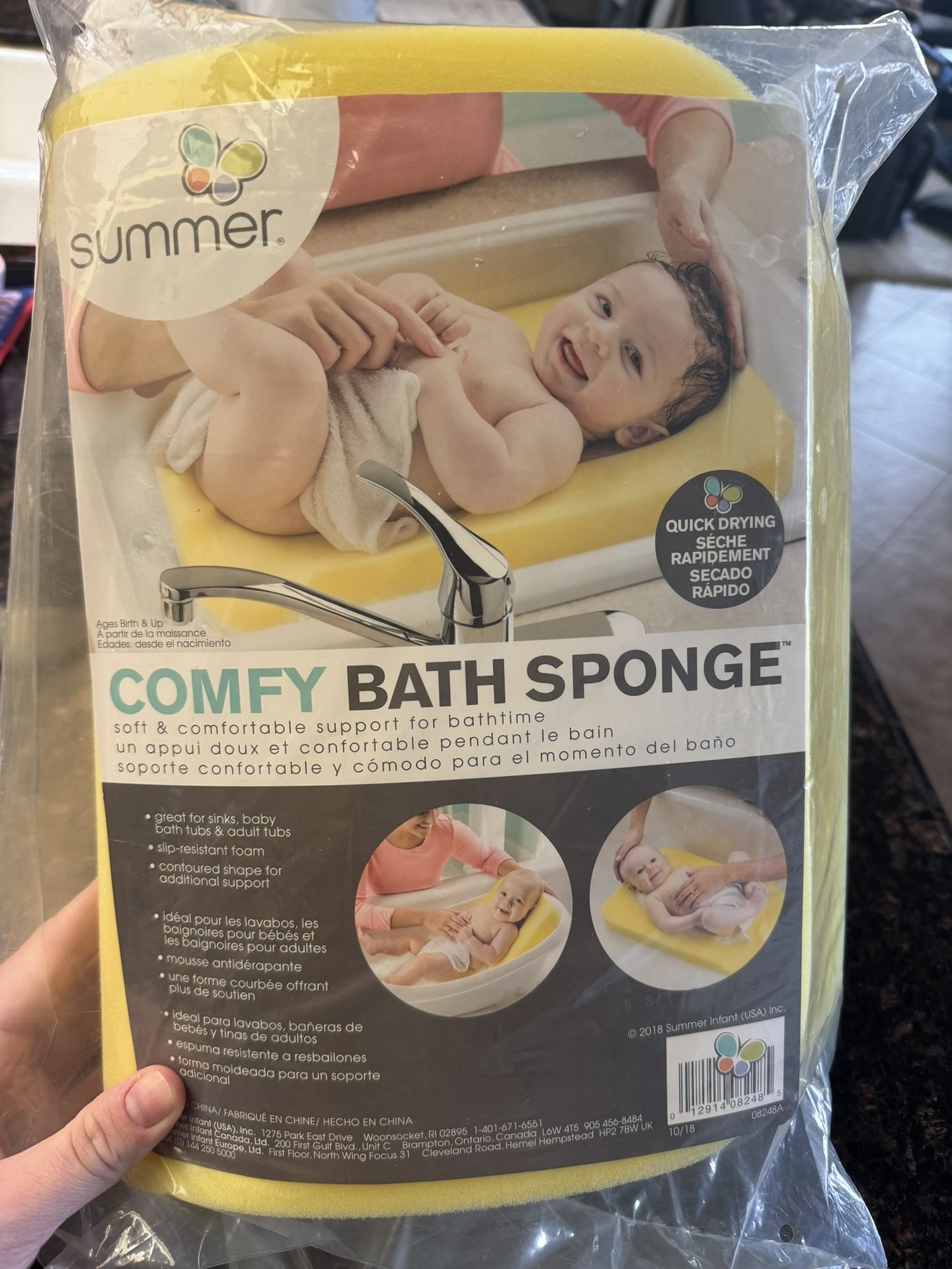 NEW- Baby Bath Sponge