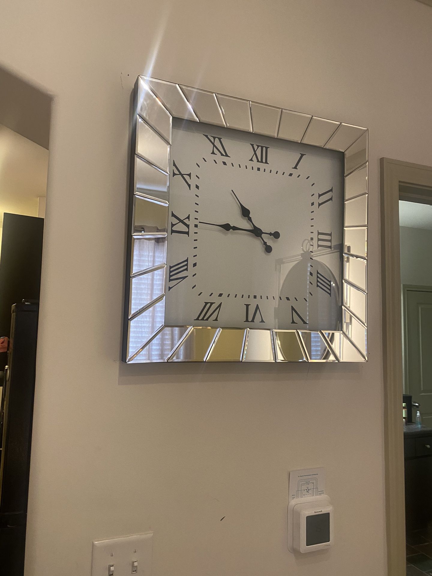 Wall decoration clock mirror