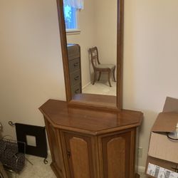 Dining Room Credenza w/ Mirror 