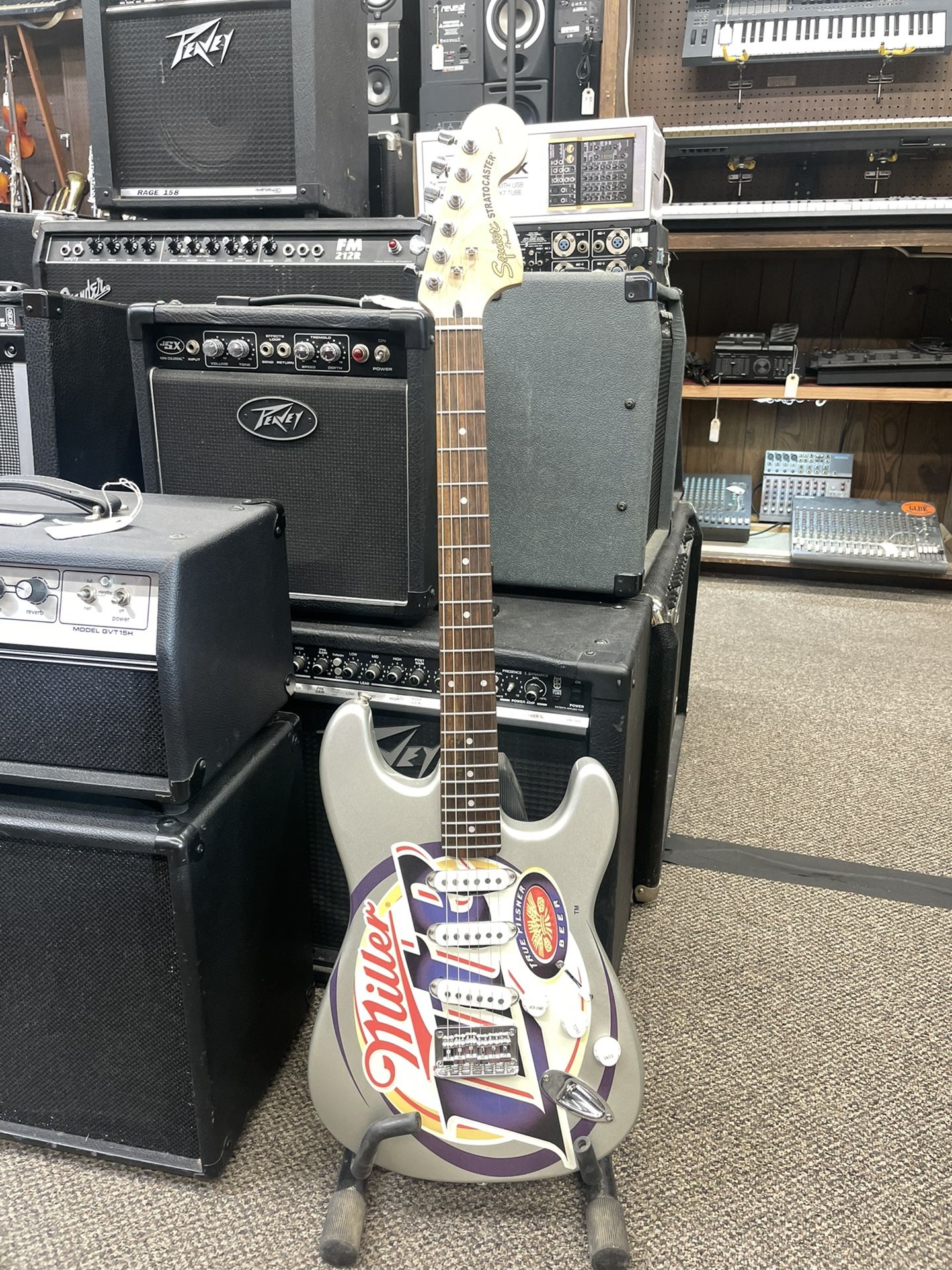 Miller Lite™️ Squire Stratocaster By Fender