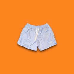 Nike sportswear woven flow lined shorts light blue men’s XL 