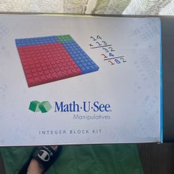 Math-you-see Integer Block Kit Only 