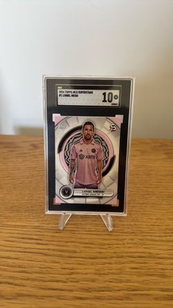 2024 Topps MLS Superstars Lionel Messi SGC 10