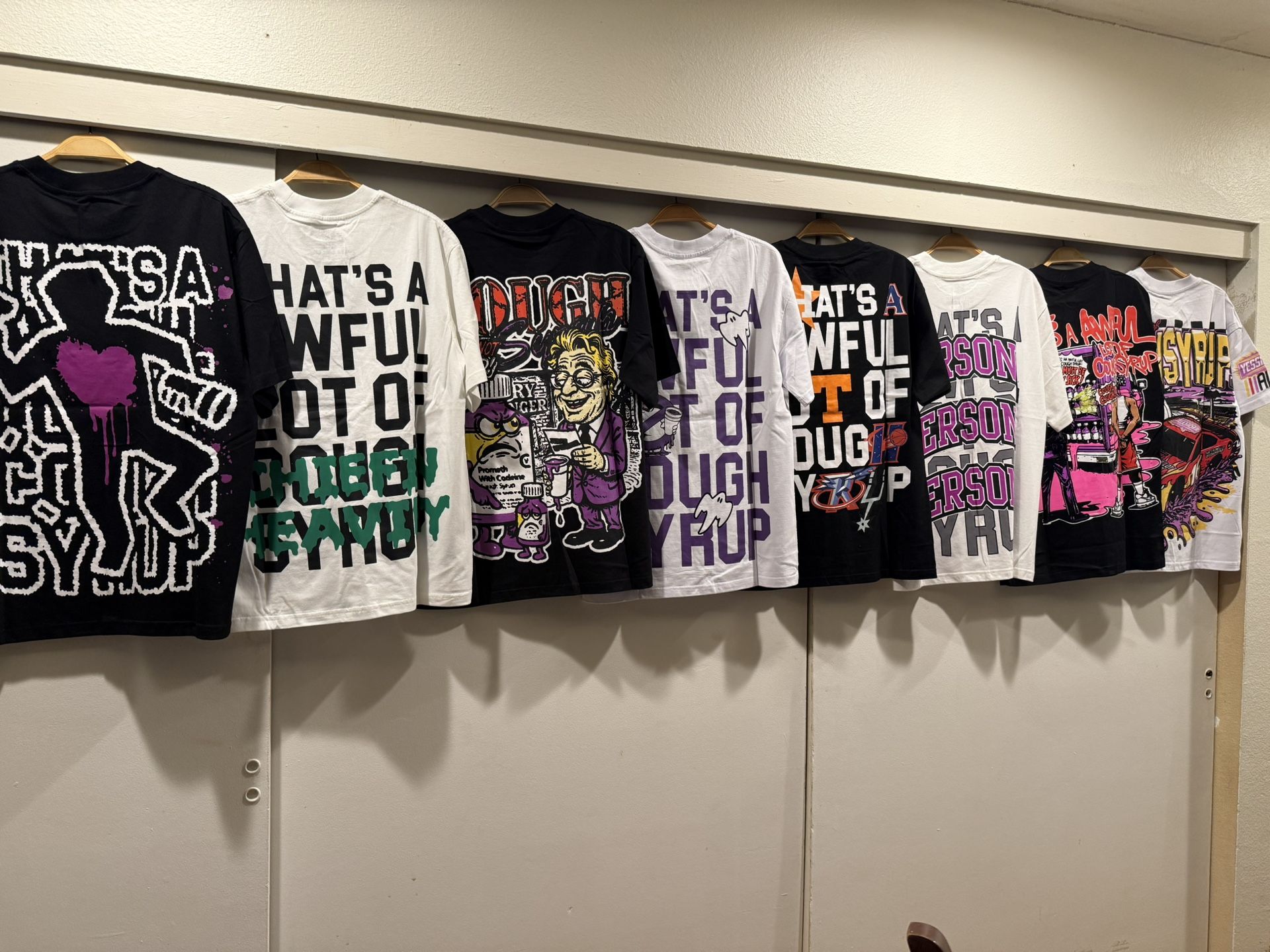 Awful Lot Of Cough Syrup Shirts
