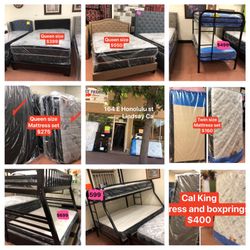 Bedframes With Mattresses Included /////camas Con Colchones Incluidos 