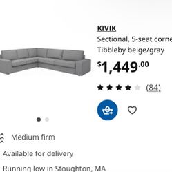 IKEA KIVIK 5-SEATED SOFA RESELL