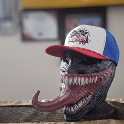 ALL AMERICAN SYMBIOTIC MUSIC MESH BACK HAT 