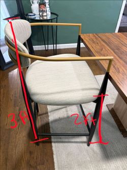 Dining table CHAIRS ×2