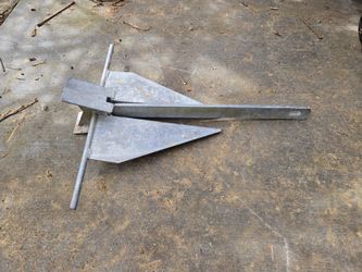 Galvanized Steel Fluke Boat Anchor