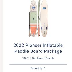 Pioneer Paddle Boar (one Person Board)