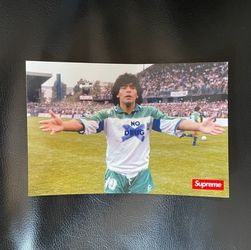 Supreme Maradona Sticker