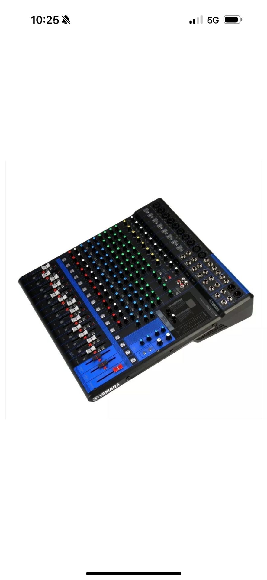 Yamaha Mixer Mg16ux