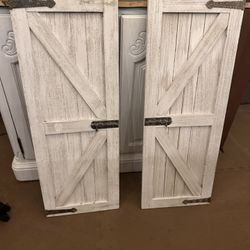 Farmhouse Shutters Wall Decor