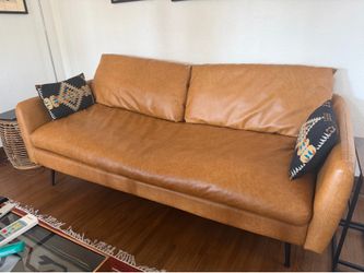 Edloe Finch Park Sofa Couch (Vegan Leather)