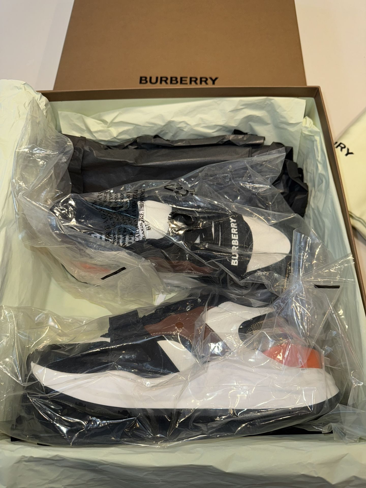 New Burberry Sneakers 9.5