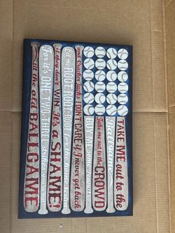 Baseball Decor