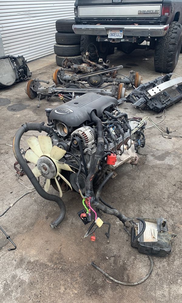 Chevy 5.3 Vortec Engine with 4L60 transmission for Sale in ...