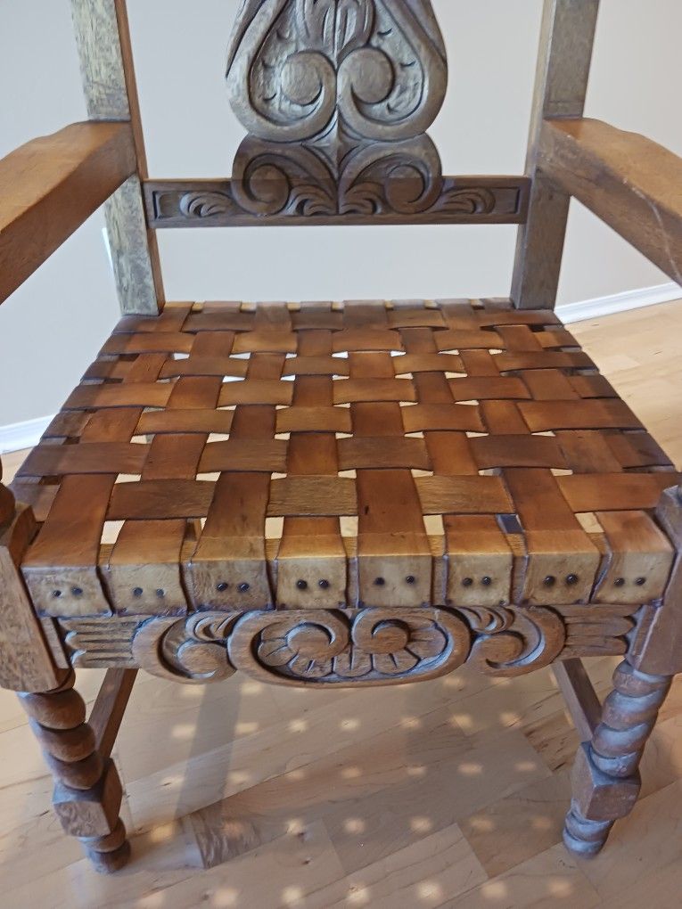 Wood Desk Chair (Set Of Two)