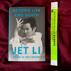 jet li signed autograph beyond Life and death obtained in person wristband included