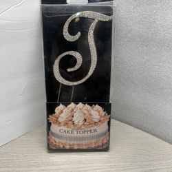 Rhinestone Cake Topper-Reduced 