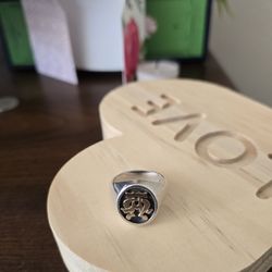 James Avery Alpha and omega ring