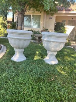 New Planters made out of cement