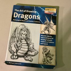 Book The Art Of Drawing Dragons Mythological Beats And Fantasy Creatures Book