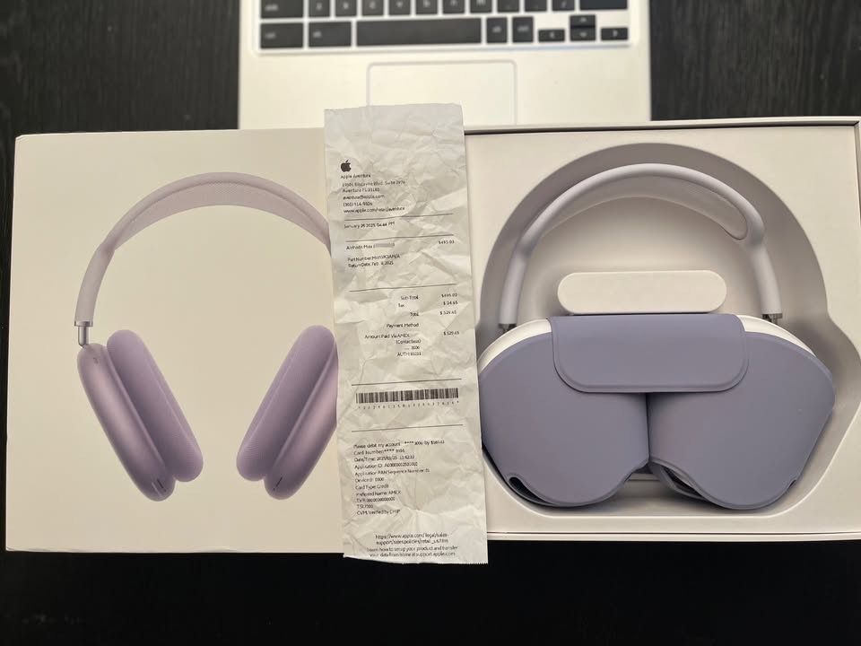 Apple AirPods Max Headphones / Like New (Latest Gen, USB-C, Noise Cancelling)