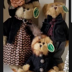 BEARINGTON bear Family 15" 14" & 8" New!