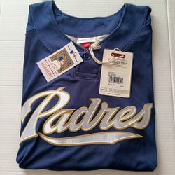 2XL Trevor Hoffman San Diego Padres Mitchell And Ness Men's Cooperstown 2007 Authentic Batting Practice Player Jersey