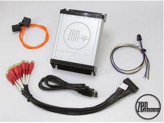 ZEN-V pre-amp Most 150 Audio interface integration module Porshe Mercedes Ferrari Navtv