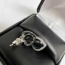 Sterling Silver Heart Earrings