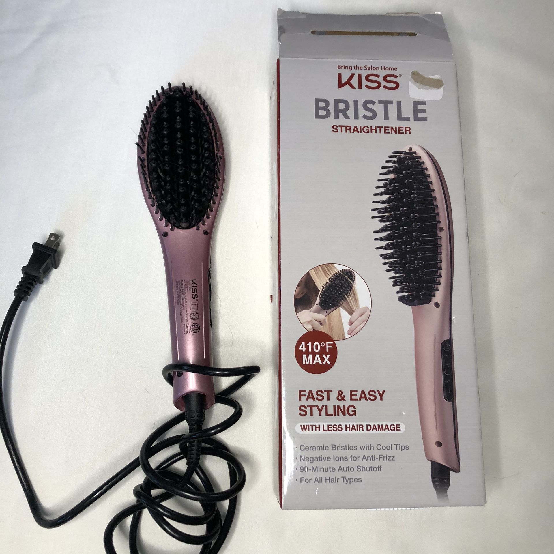 Kiss Bristle Hair Straightener for Sale in Los Angeles CA OfferUp
