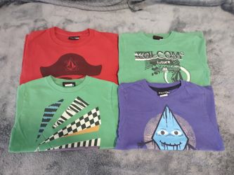 Toddler Kids Little Boys Volcom T-shirts 👕 Size Medium (All 4 Tee's For $20 FIRM)