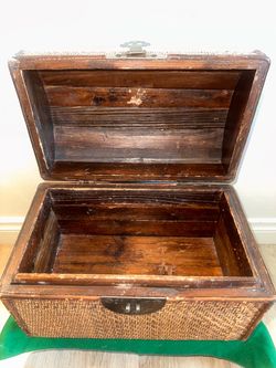 Wooden Treasure Chest