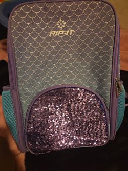 Rip-It Backpack with Sequin Front Pocket