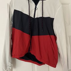 Abercrombie & Fitch Windbreaker - Like New- Size Medium 