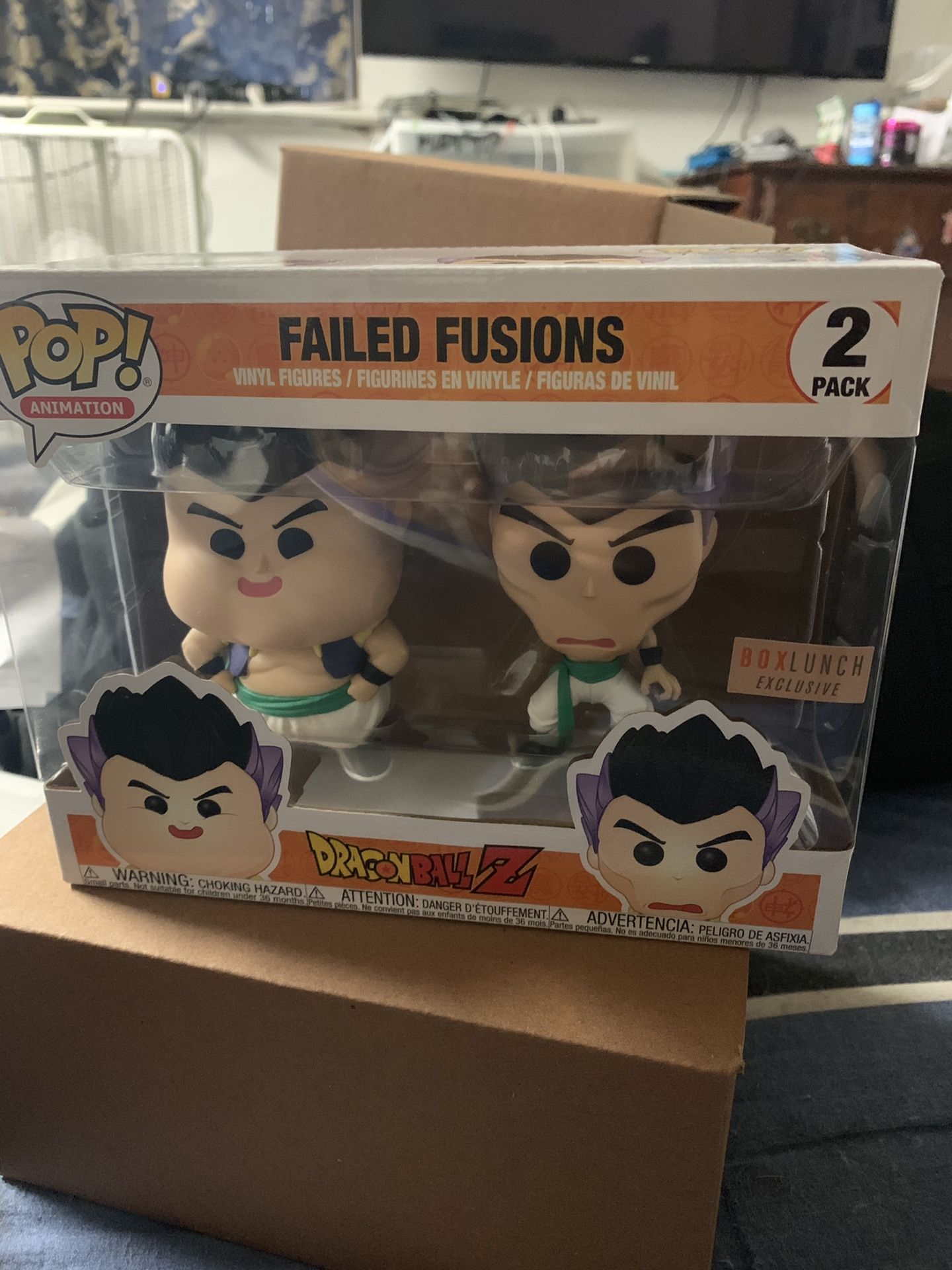 Funko pop dragon ball z failed fusions 2-pack