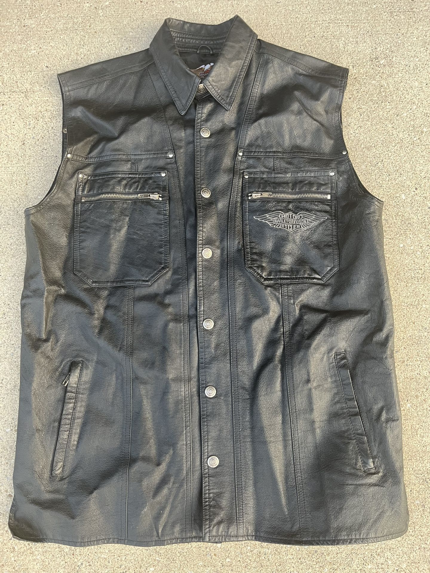 Harley Davidson Men’s Vest Medium Weight