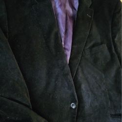 Black Velvet Large Blazer