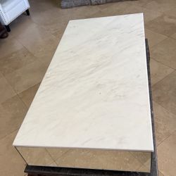 Marble Coffee Table Worh Side Mirrors
