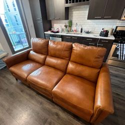 Beautiful Leather Couch 
