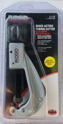 RIDGID quick-acting tubing cutter 31632
