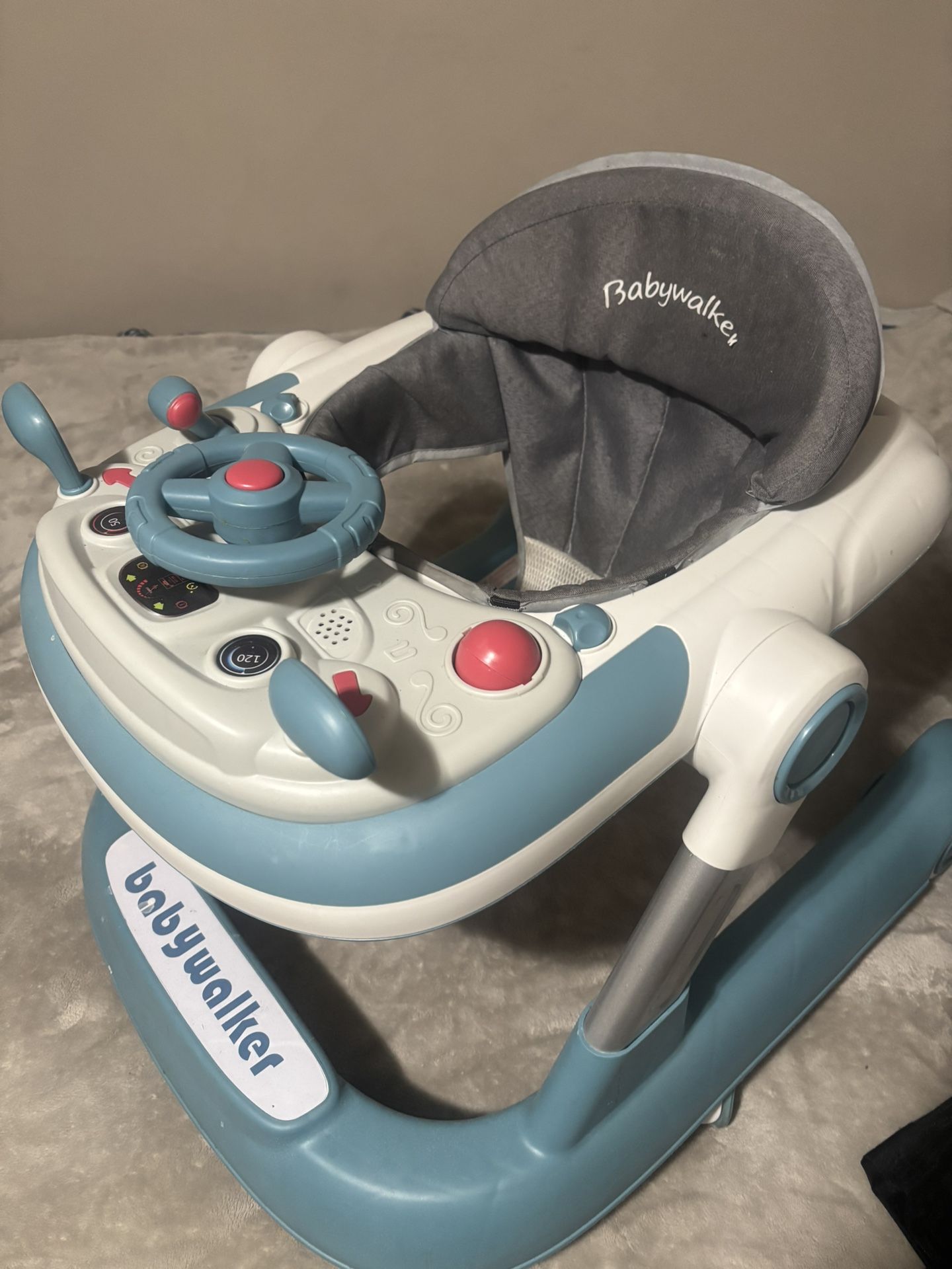 baby seat and walker