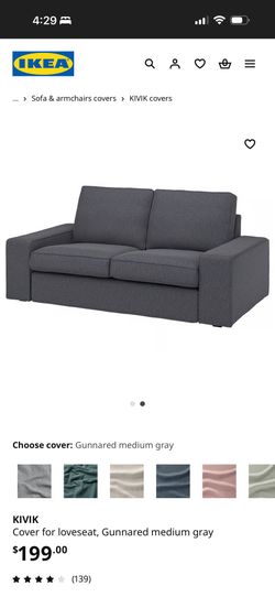 Brand NEW IKEA Kivik sofa covers