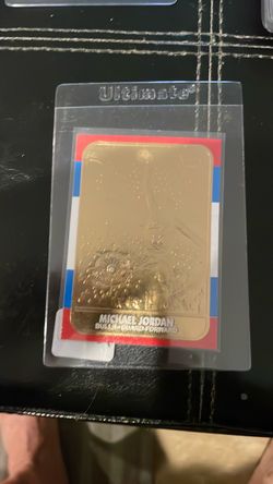 87 Fleer 23KT gold card
